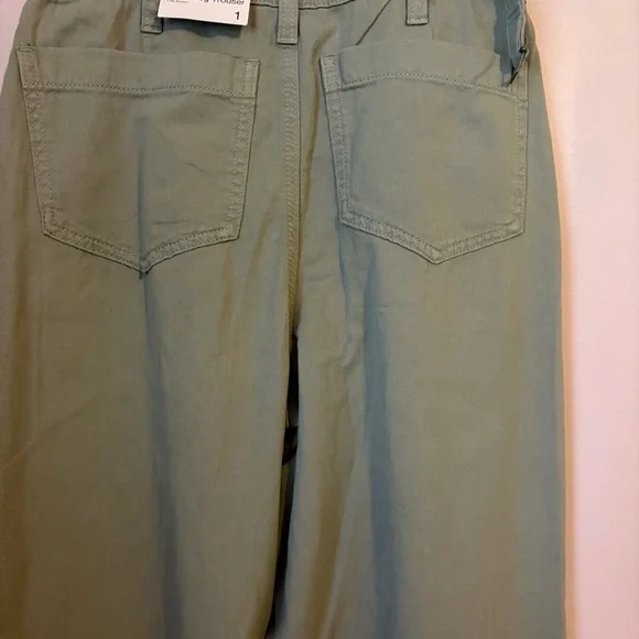 ❤️SO NWT Olive High Rise Wide Leg Pants High-Waisted - Picture 5 of 7